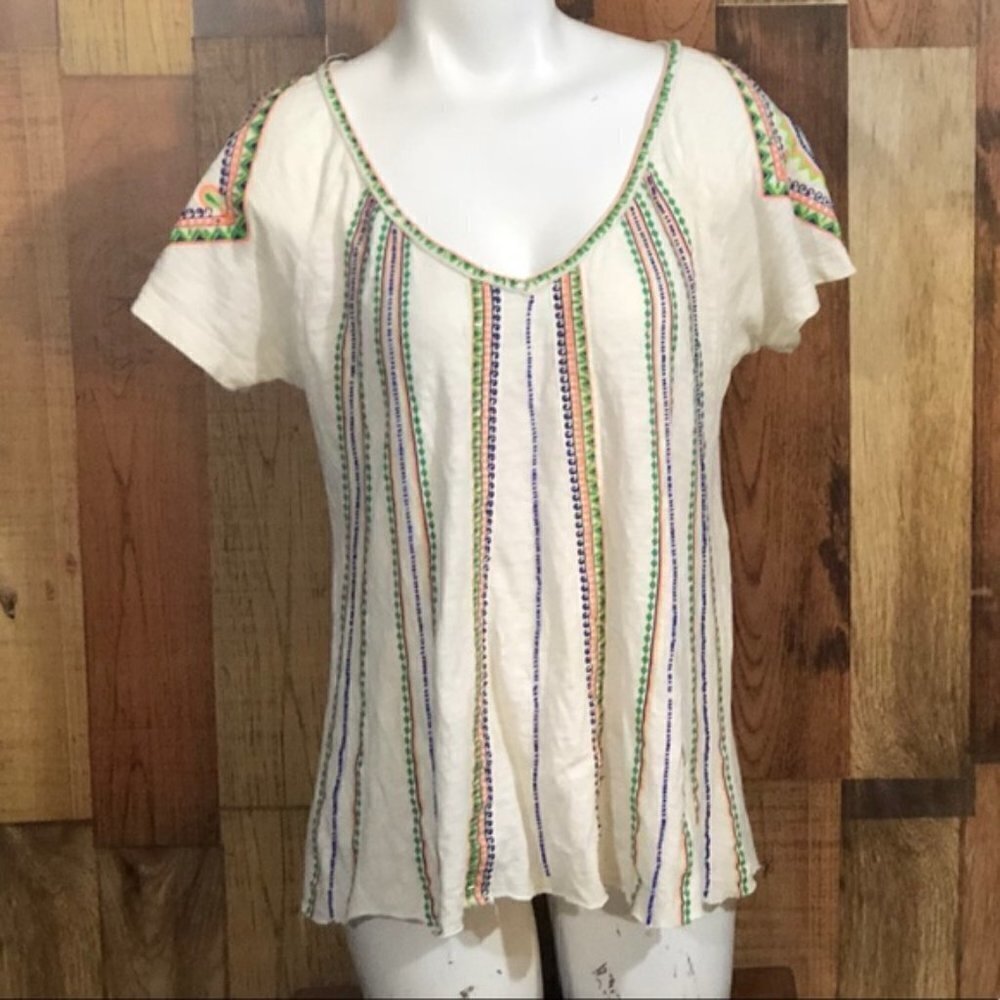 Free People beaded top